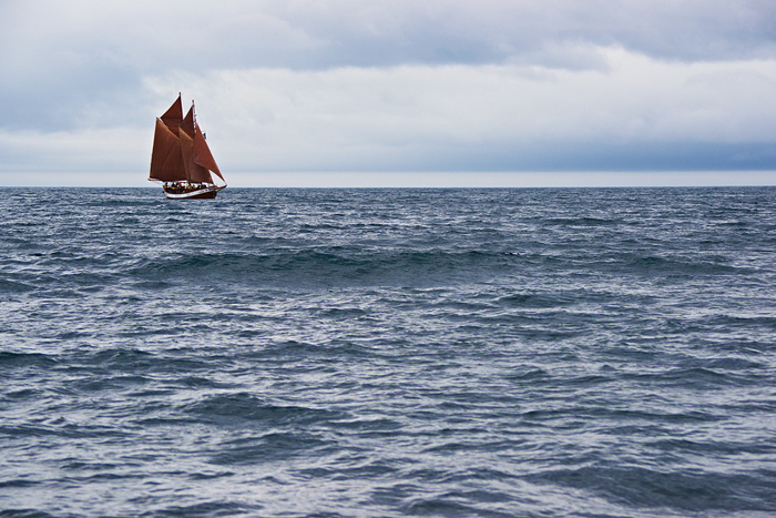 Island - Auf dem Meer
