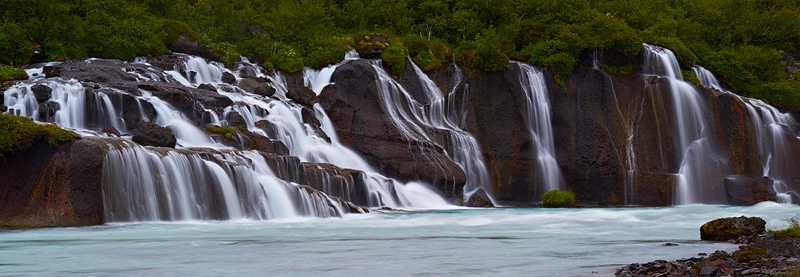 Island - Hraunfossar