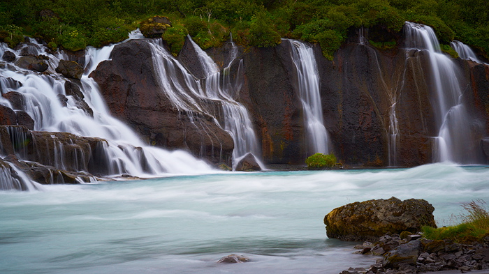 Island - Hraunfossar II