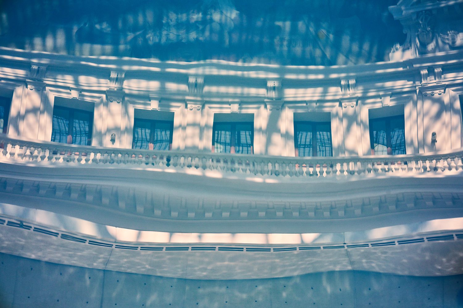 Echos im Wasser
