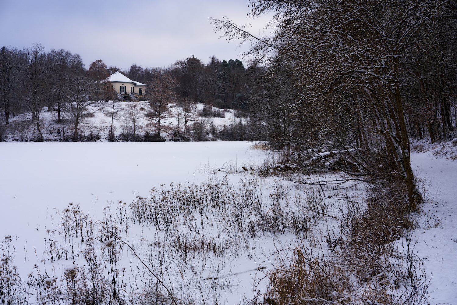 Gefrorener See